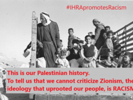 IHRA-Promotes-Racism