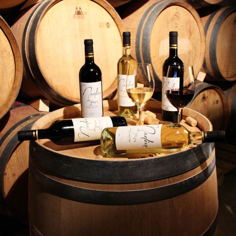 Nadim Wine by Taybeh and Taybeh beer