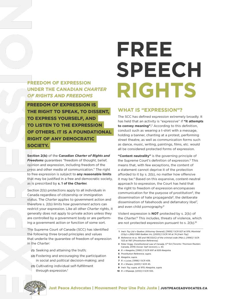 Free Speech Rights