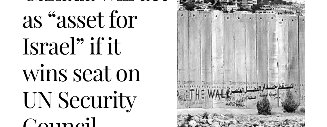 No UN Security Council seat for Canada