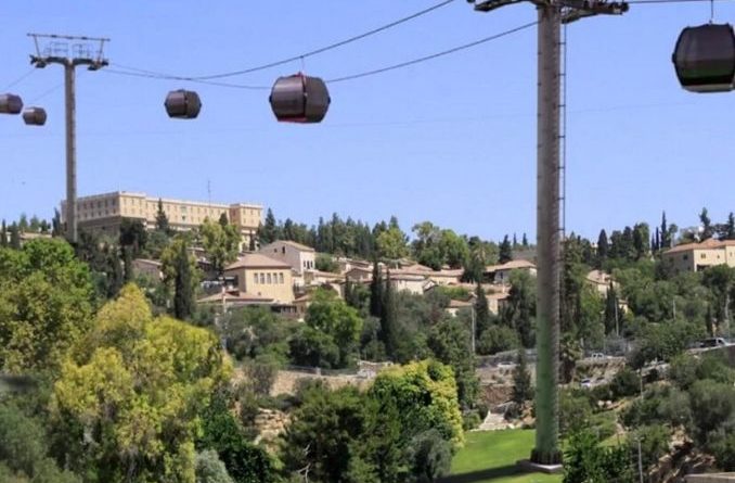 Israeli plan to run a cable car over Jerusalem to the walls of the Old City has angered Palestinians. (Photo: via Social Media)