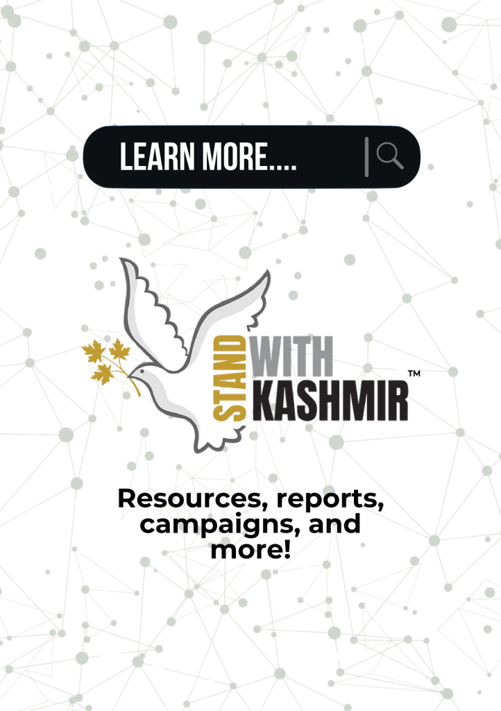 Stand with Kashmir
Resources, reports, campaigns, and more!