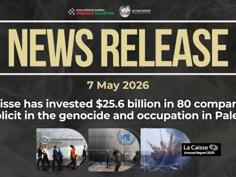 Dark background with nearly transparent white wispy smoke. Red text reads: NEWS RELEASE 7 May 2026
